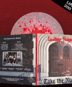 LEATHER NUNN Take the Night LP SPLATTER VINYL