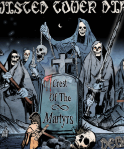TWISTED TOWER DIRE Crest of the Martys Demo CD