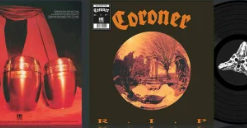 CORONER R.I.P. LP BLACK VINYL