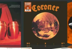 CORONER R.I.P. LP COLOURED VINYL