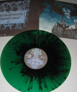 GHOST Opvs Eponymovs LP Green W Black Splatter VINYL 2010