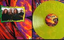 ICED EARTH Dark Saga LP YELLOW VINYL 2015