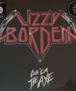 LIZZY BORDEN Give em the Axe LP BLACK VINYL
