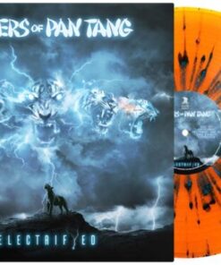 TYGERS OF PAN TANG Electrifyed LP ORANGE SPLATTER VINYL