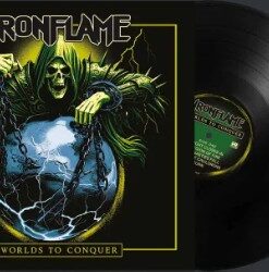 IRONFLAME Worlds to Conquer LP BLACK VINYL