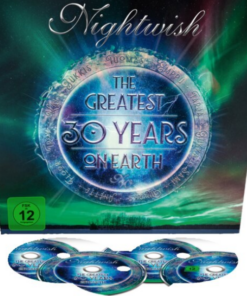 NIGHTWISH The Greatest 30 Years 3CD & BLURAY Limited EARBOOK BOX
