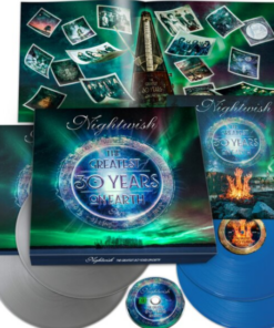 NIGHTWISH The Greatest 30 Years 4LP COLOURED VINYLS & BLURAY Limited BOX
