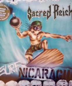 SACRED REICH Surf Nicaragua LP OAKWOOD BROWN MARBLED VINYL  001 / 300