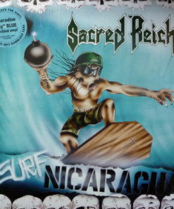 SACRED REICH Surf Nicaragua LP PARADISE BAY BLUE MARBLED VINYL