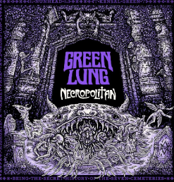 GREEN LUNG Necropolitan LP PURPLE VINYL