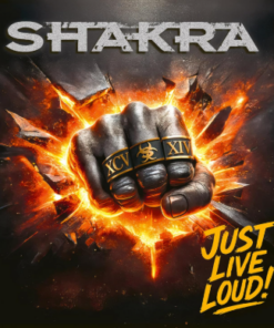 SHAKRA Just Live Loud LP BLACK VINYL