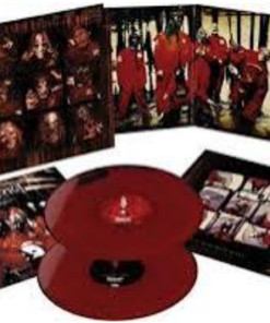SLIPKNOT Slipknot 25th Anniversary Edition 2LP RED BLACK MIX VINYL