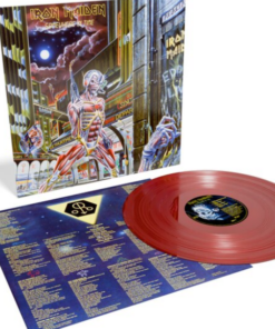 IRON MAIDEN Somewhere In Time LP OXBLOOD VINYL 50th Anniversary Edition