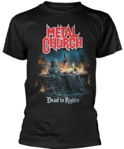 METAL CHURCH Dead to Rights T-Shirt LARGE