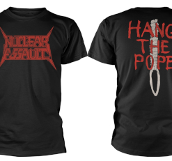 NUCLEAR ASSAULT Hang the Pope T-SHIRT Medium
