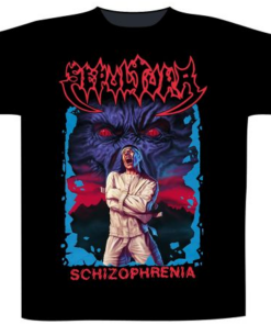 SEPULTURA Schizophrenia T-Shirt LARGE