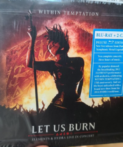 WITHIN TEMPTATION Let Us Burn DIGIPACK 2CD + BLURAY