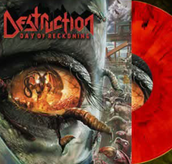 DESTRUCTION Day of Reckoning LP RED MABLED VINYL