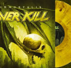 OVERKILL Immortalis  LP YELLOW MARBLED VINYL
