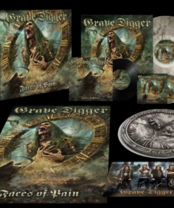 GRAVE DIGGER Faces of Pain LIMITED BOXSET