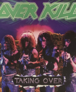 OVERKILL Taking Over LP PINK MARBLED VINYL