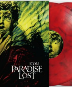 PARADISE LOST Icon 2LP OPAQUE BLOOD RED VINYL